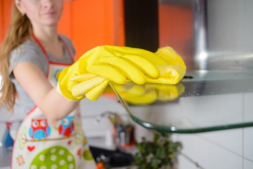 Applying a gentle cleaning solution to a mattress stain